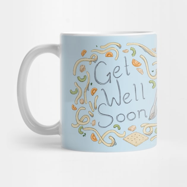 Get Well Soon Soup by SarahWrightArt